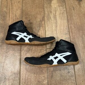 Asics Mens Matflex 7 Black Wrestling Shoe Size 10